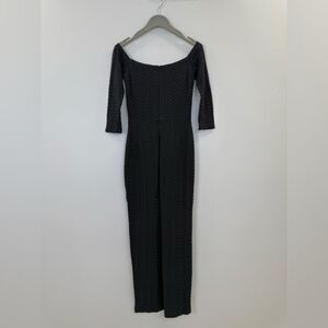 Oskar Chic Black Long Sleeve Dress 💝